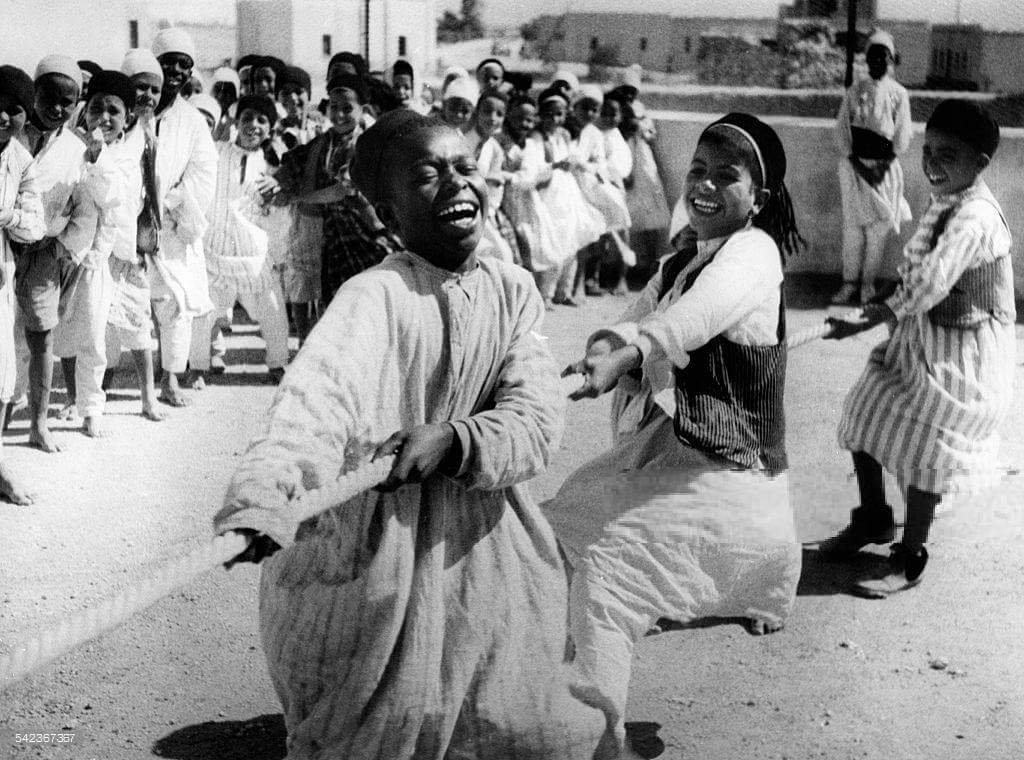 ساحة مدرسة بغدامس ١٩٣٤